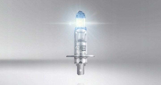 Osram Lamps Car Night Breaker Laser +150% H1 Halogen 3400K Warm White 12V 55W 2pcs