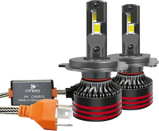 Conpex Λάμπες Αυτοκινήτου H8 Canbus LED 6000K Ψυχρό Λευκό 12V 2τμχ