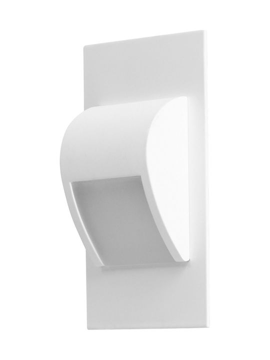 Orno Recessed Spot with Integrated LED and Cool White Light White 1pcs