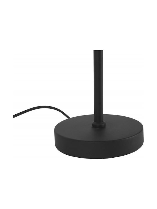Atmosphera Capa Metal Table Lamp with Black Shade and Base
