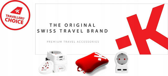 Skross Travel Adapter World Usb Charger Ac45pd