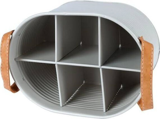 Excellent Houseware Solsbery Champagners Simple Albă Cu Dimensiuni 17.5x14x24.5cm