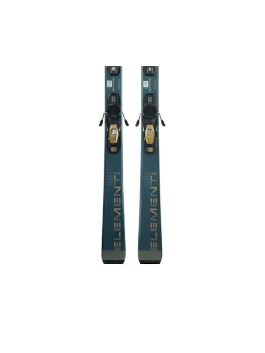 Elan Element Ski Boots in Blue Color with Bindings