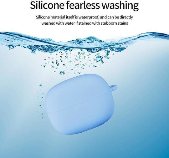 Case Silicone in White color for Redmi Buds 6 Pro