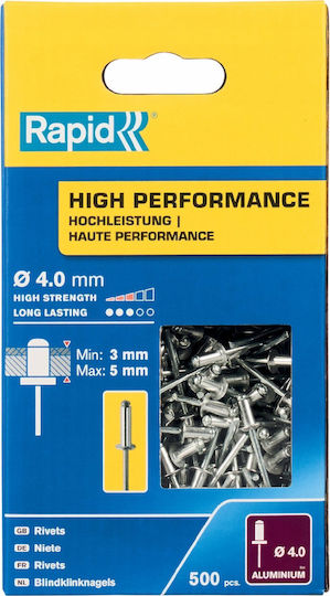Rapid Πριτσίνια M4x8mm 500Stück