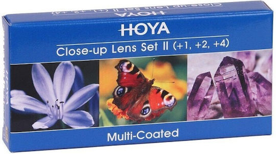 Hoya HMC Set (+1,+2,+4) 55mm Coloured Lens Filter Diameter 55mm with HMC Coating for Photography Lenses