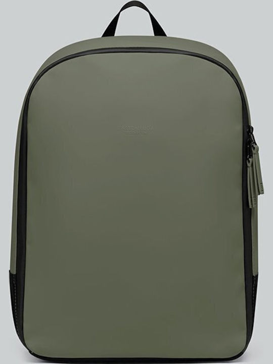 Gaston Luga Τσάντα Πλάτης για Laptop 14" σε Πράσινο χρώμα DSDLBP14OL