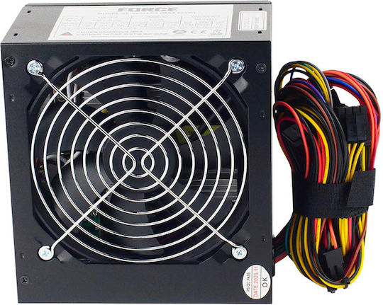 Force Force Passive PFC 650W Μαύρο Τροφοδοτικό Υπολογιστή Full Wired