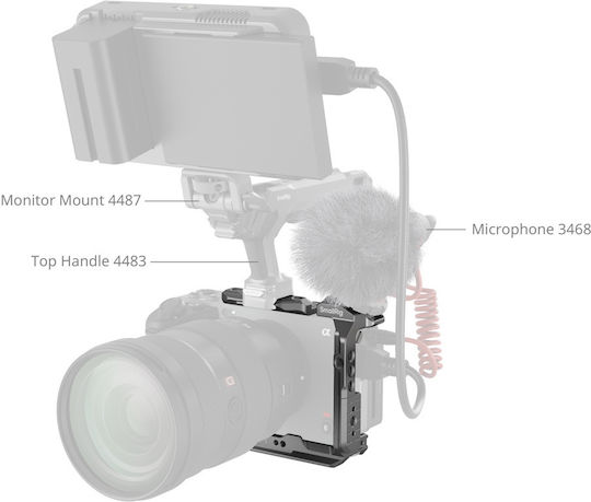 Smallrig 4772 Hawklock Quick Release Half Cage Sony Fx3 Fx30