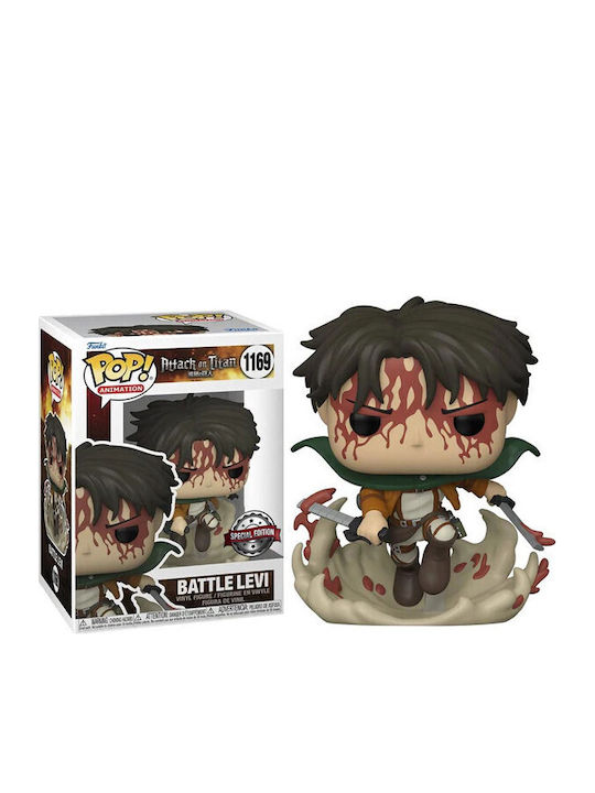 Funko Pop! Animation: Attack on Titan - Battle Levi 1169 Special
