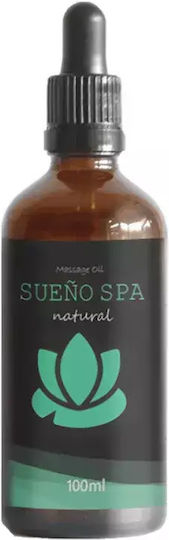 Sueño Spa Moisturizing Massage Body Oil Λάδι Σώματος Magia Del Amor με Kοκκινο Μήλο, Ροδάκινο & Άνθη Κερασιάς 100ml