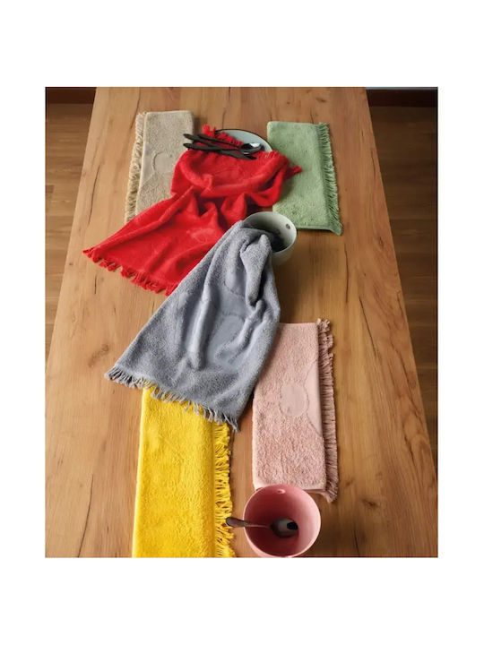 Kentia Vetro Prosop din 100% Bumbac în Culoarea Galben 40x60cm Kentia Vetro Prosop din 100% Bumbac în Culoarea Galben 40x60cm