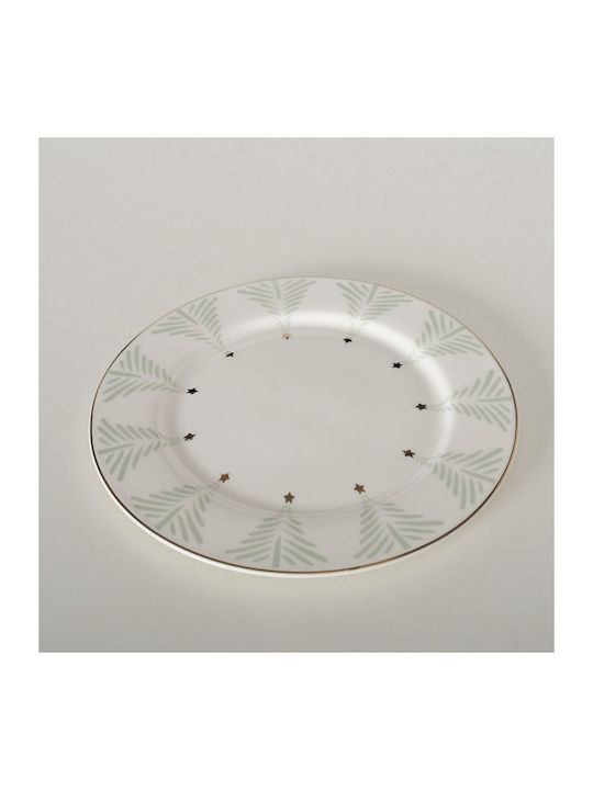 MSA Christmas Tableware Ornaments Plate with Trees