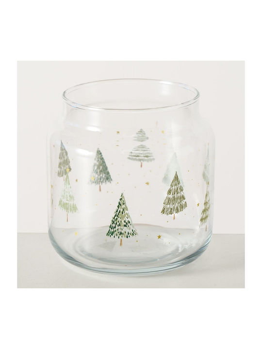 MSA Christmas Container Wooden D10cm.