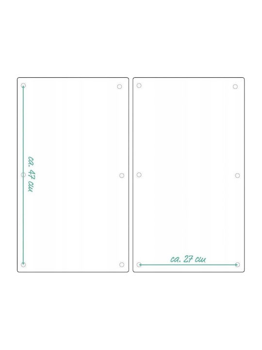 Zeller Set Weihnachtliche Gläser Glas Transparent 2Stück
