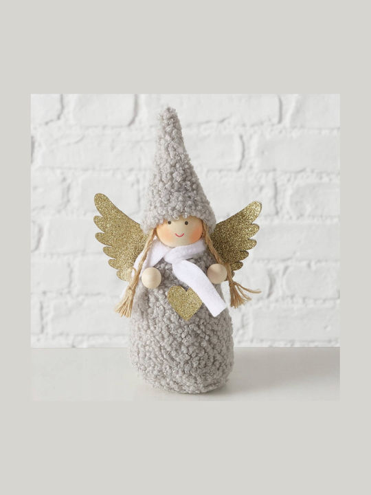 Figoura Boltze Home Figur Amia Engel Weiche Kleidung Höhe 16 cm