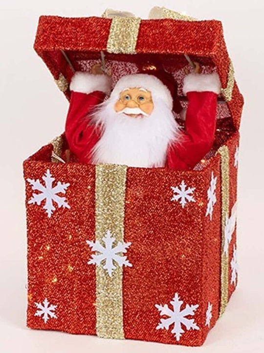 Eurolamp Beleuchtet Weihnachtliche Figur 25x25x34cm mit Musik