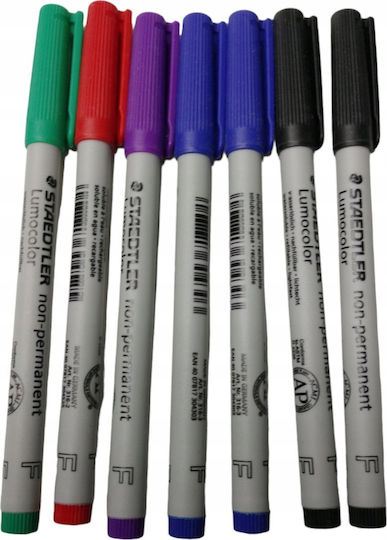 Long Universal Description Staedtler Lumocolor F Without Durable Design 10 Pieces Folded