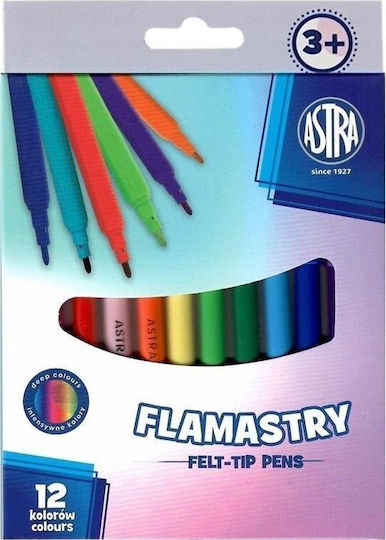 Set Runde Marker Cx Astra Pastell Linie 12 Farben