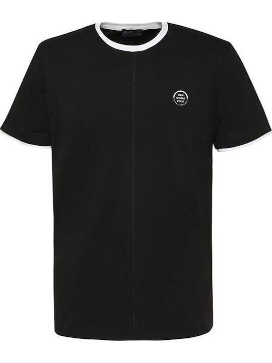 T-shirt Μαύρο