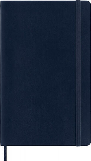 Moleskine Classic Collection Notebook 192 Sheets Square Blue