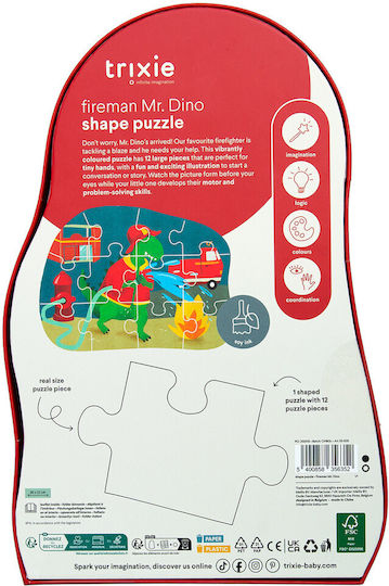 Kinderpuzzle 12pcs Trixie