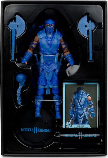 Mcfarlane Toys Mortal Kombat Mortal Kombat Gold Label Glow In The Dark Edition Sub-zero By Todd Mcfarlane Фигура За Действие 18см