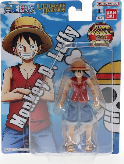 Bandai Spirits One Piece Luffy Ultimate Legends Figure V1 Collectible Figure 12cm