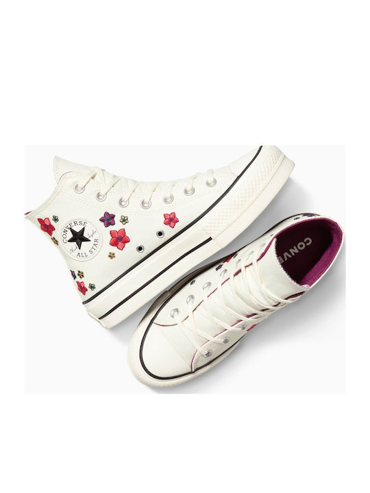 Chuck Taylor All Star Flatforms Sneakers Beige