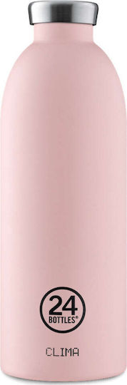 24Bottles Clima Μπουκάλι Θερμός Ανοξείδωτο BPA Free 500ml Ροζ