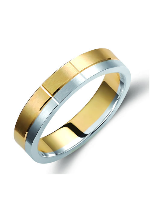 Valauro – Βέρες Γάμου 9κ Δίχρωμες 4.50mm