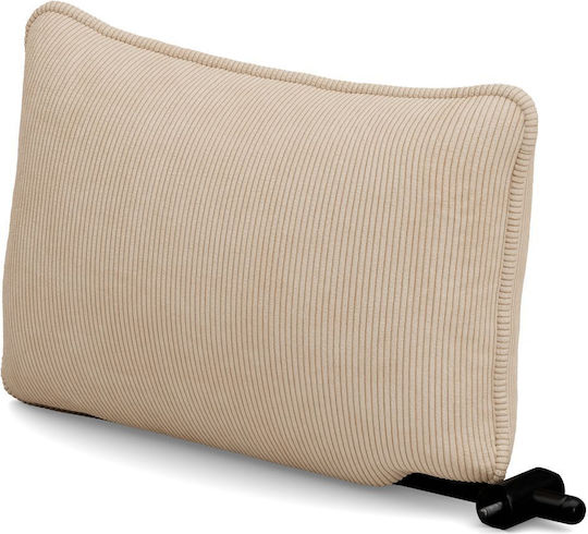 Fotolii Puf Bolster Impermeabil Sumo Bej 65x25x35cm