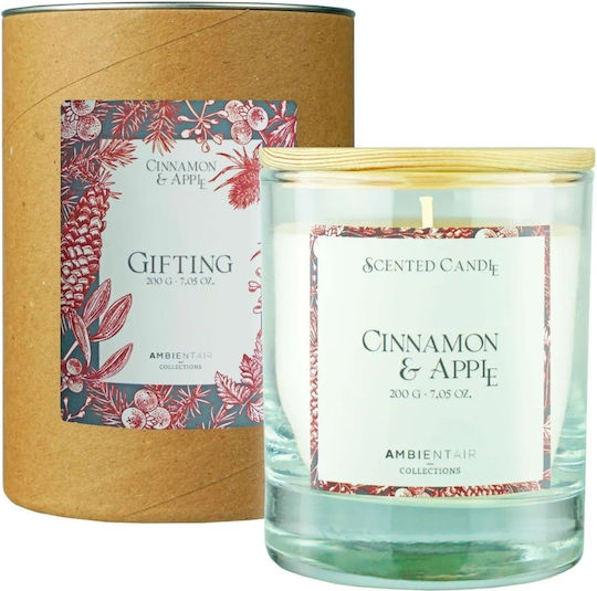 Ambientair Lumânare Aromatică Conică Scorțișoară & Măr Ambientair Lumânare Aromatică Conică Scorțișoară & Măr