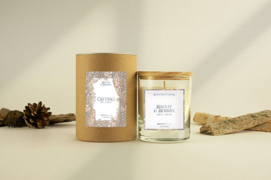 Ambientair Lumânare Aromatică în Borcan Biscuiți și Fructe de Pădure Ambientair Lumânare Aromatică în Borcan Biscuiți și Fructe de Pădure
