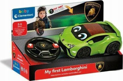 Clementoni Baby My First Lamborghini Remote Controlled Car Green