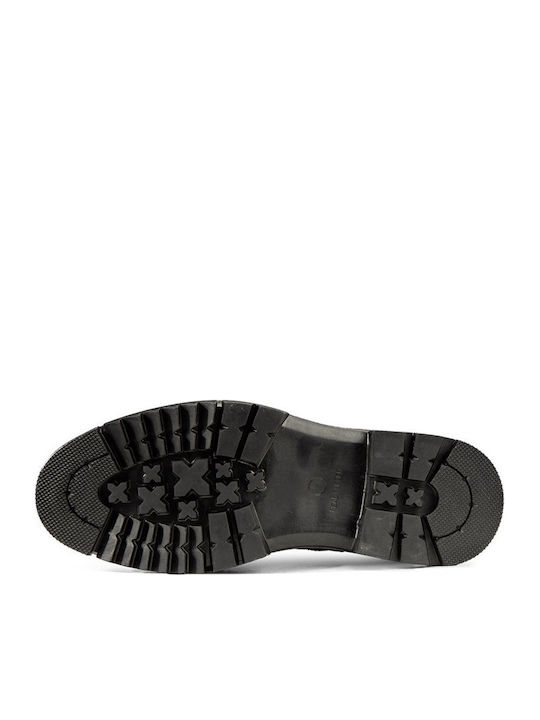 Leather Black Men's Boots