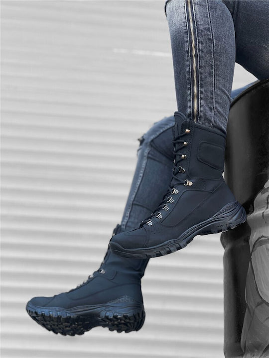 Piele Negru Ghete barbati