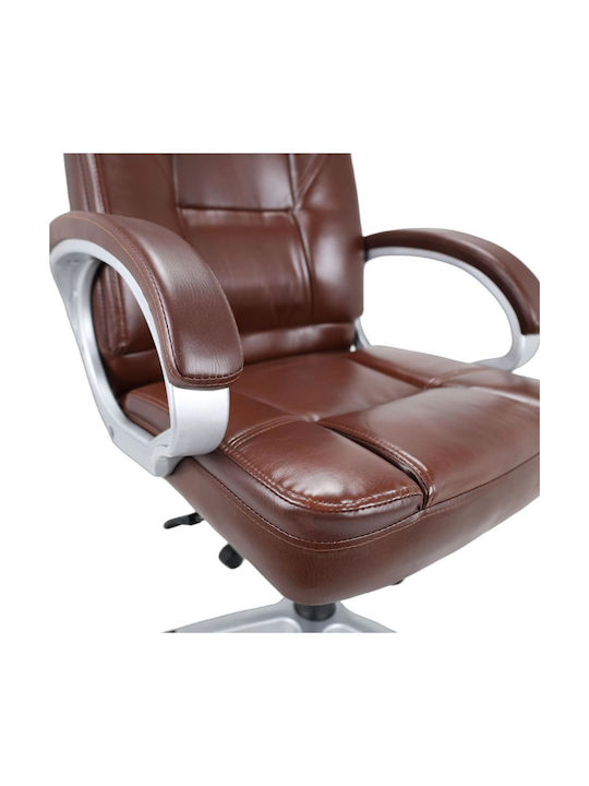 Dream House Executive Office Chair with Brown Recline