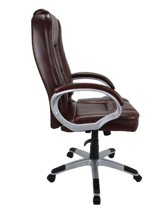 Dream House Executive Office Chair with Brown Recline