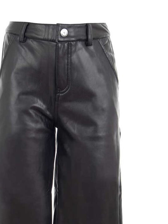 Kids' Fabric Pants Black