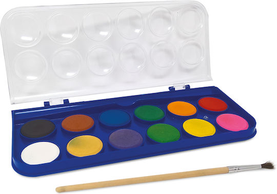 Lebez Aquarellfarbenset mit Pinsel 12Stück