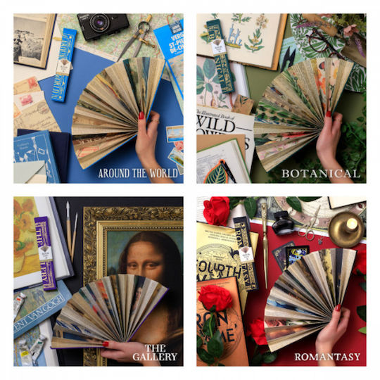 IF Book Βεντάλια Around the World 18,5 cm
