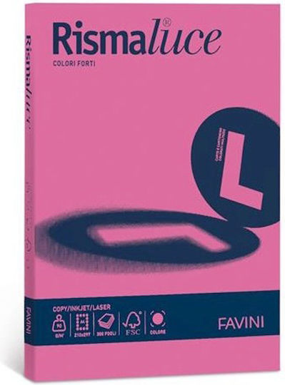 Favini 50 Φύλλα Rismaluce 200g/m2 Κυκλάμινο 58 21x29,7 A4