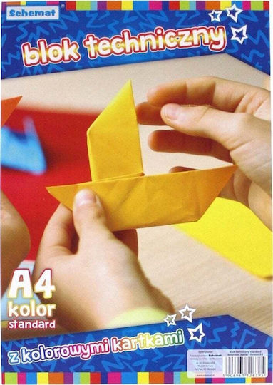 A4 Colored Cardboard Block 10pcs