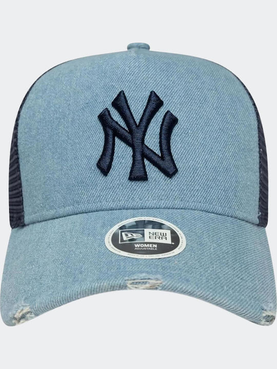Șapcă New Era pentru femei MLB Denim New York Yankees 9forty A