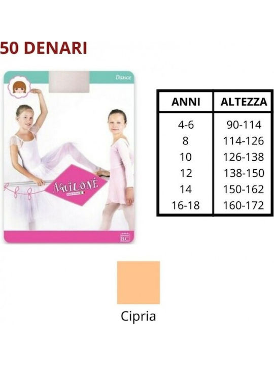 Aquilone Kinderstrumpfhose Beige Natural 791