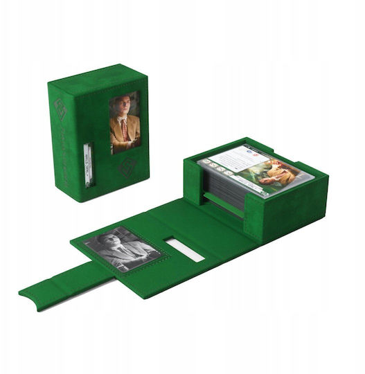 Gamegenic Investigator Deck Book - Arkham Horror: Rogue (green) Deck Box Standard Size Πράσινο