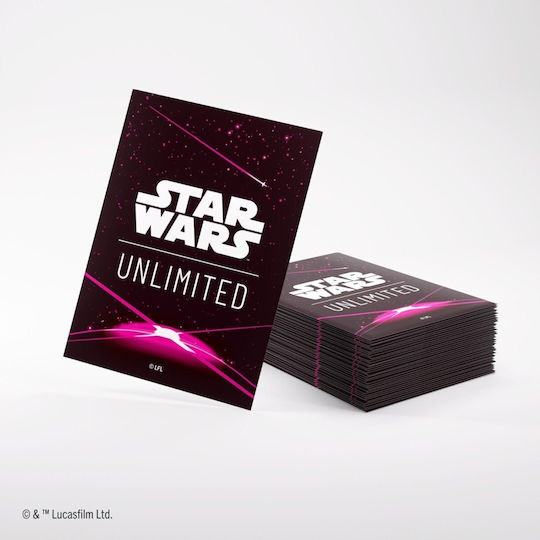 Gamegenic Standard Size Star Wars Card Sleeves Standard Size 60τμχ Μωβ