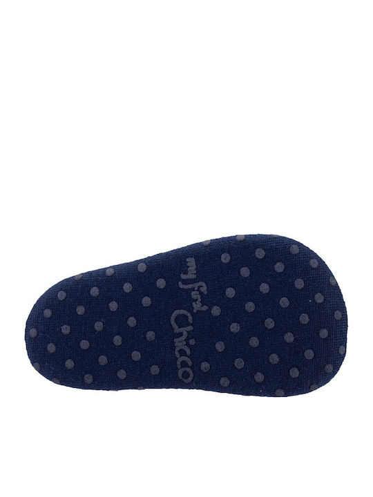 Kinderstiefeletten mit Schnürsenkeln Blau