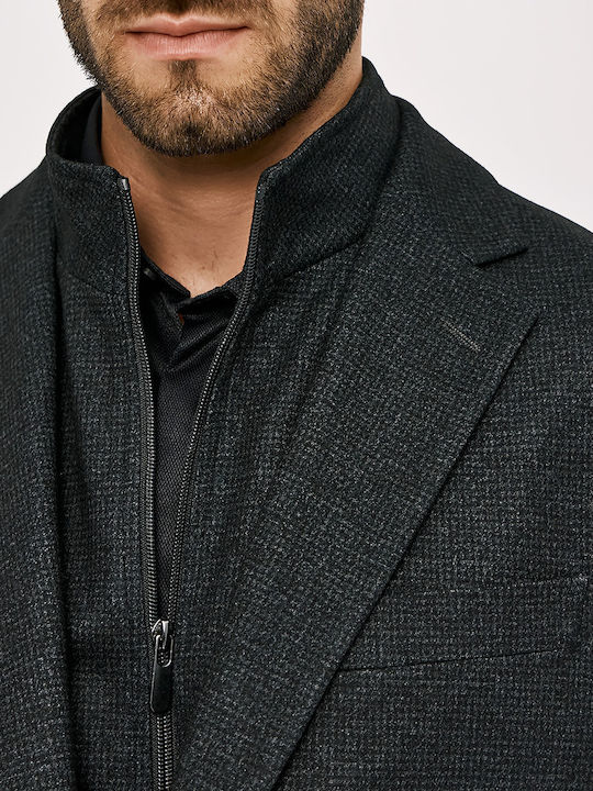 Winter Herrenanzugsjacke Gray